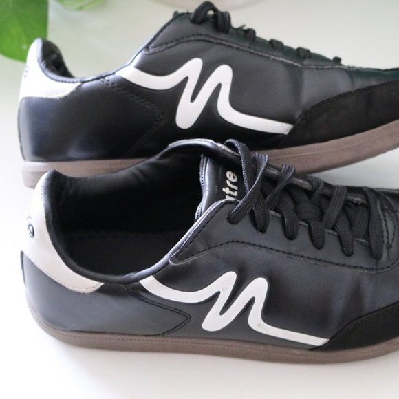 KEEPING Boys Indoor Soccer Shoes – Black Leather size 4Y - Picture 5 of 14